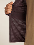 Men's Merino Blend 200 Realfleece™ Descender Long Sleeve Zip Hoodie Java - 10