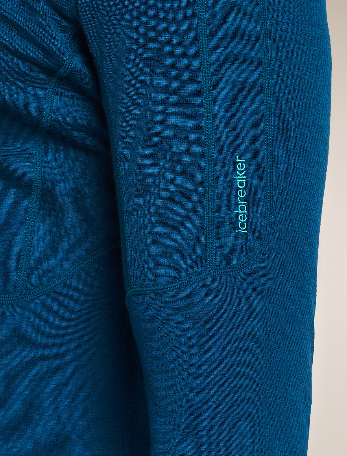 Men's Merino Blend 200 RealFleece™ Descender Long Sleeve Zip Hoodie Atlantis/Arctic - 5