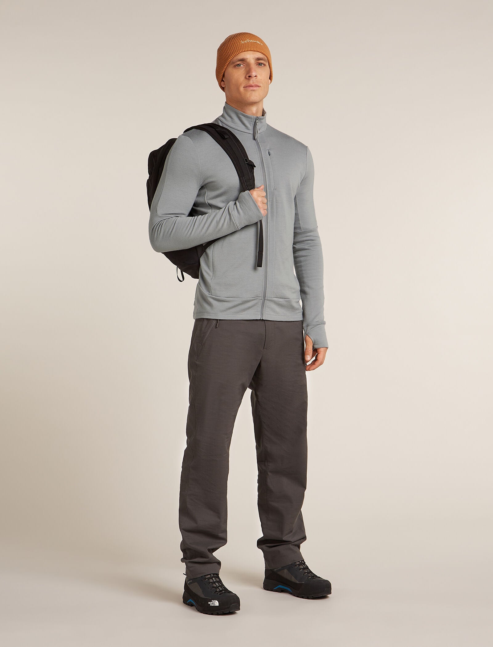Men's Merino 260 Quantum Long Sleeve Zip Jacket| icebreaker