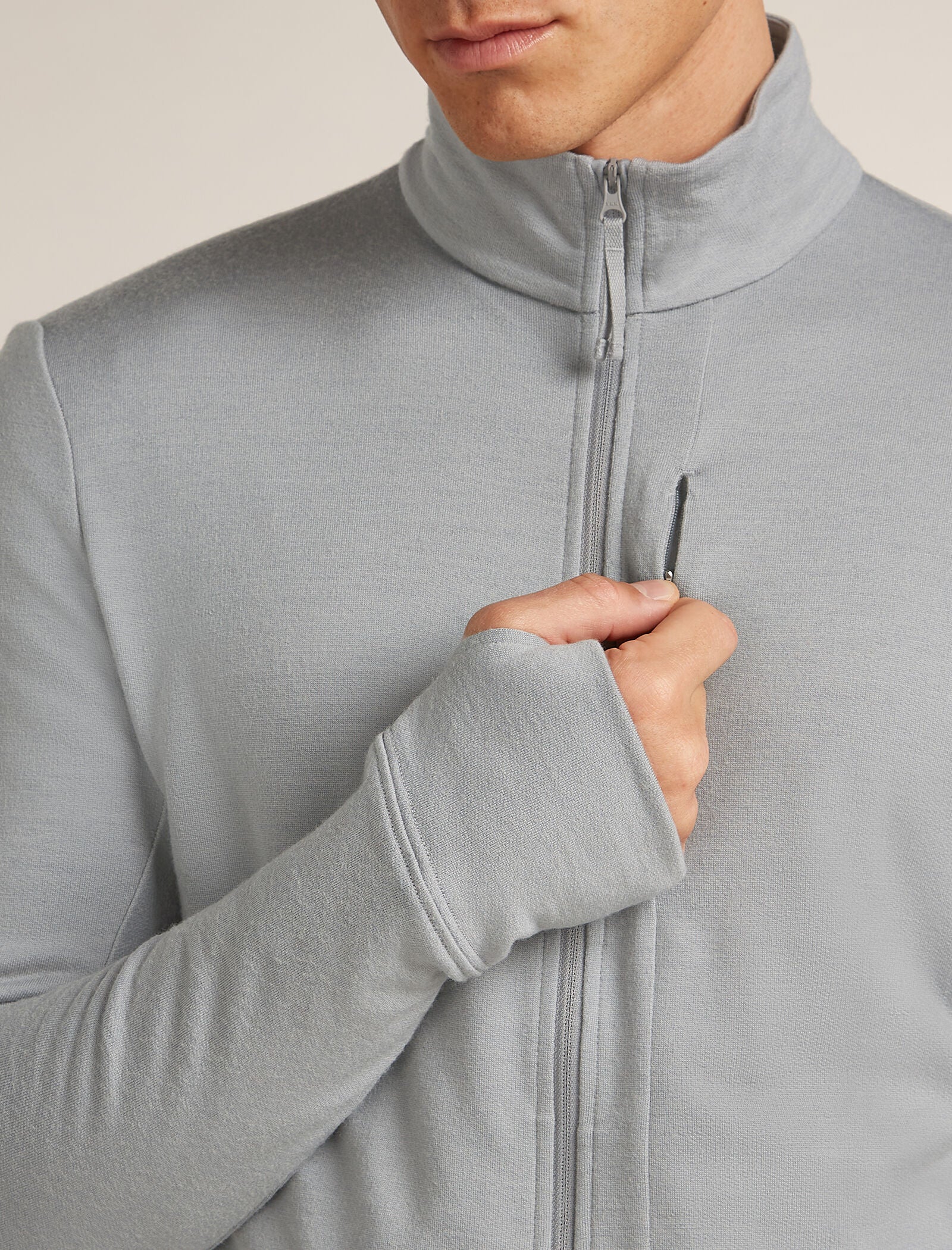 Men's Merino 260 Quantum Long Sleeve Zip Jacket| icebreaker
