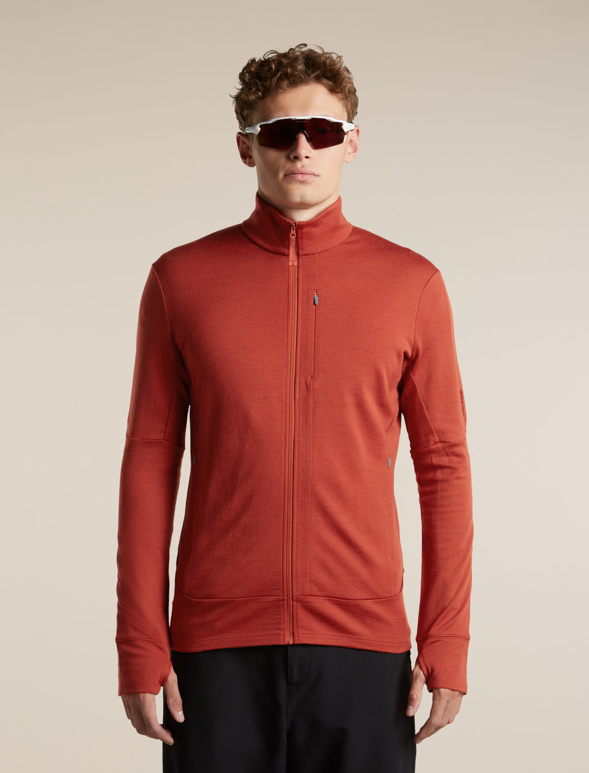 Manteau à glissière 260 Quantum en mérinos pour hommes  - 5