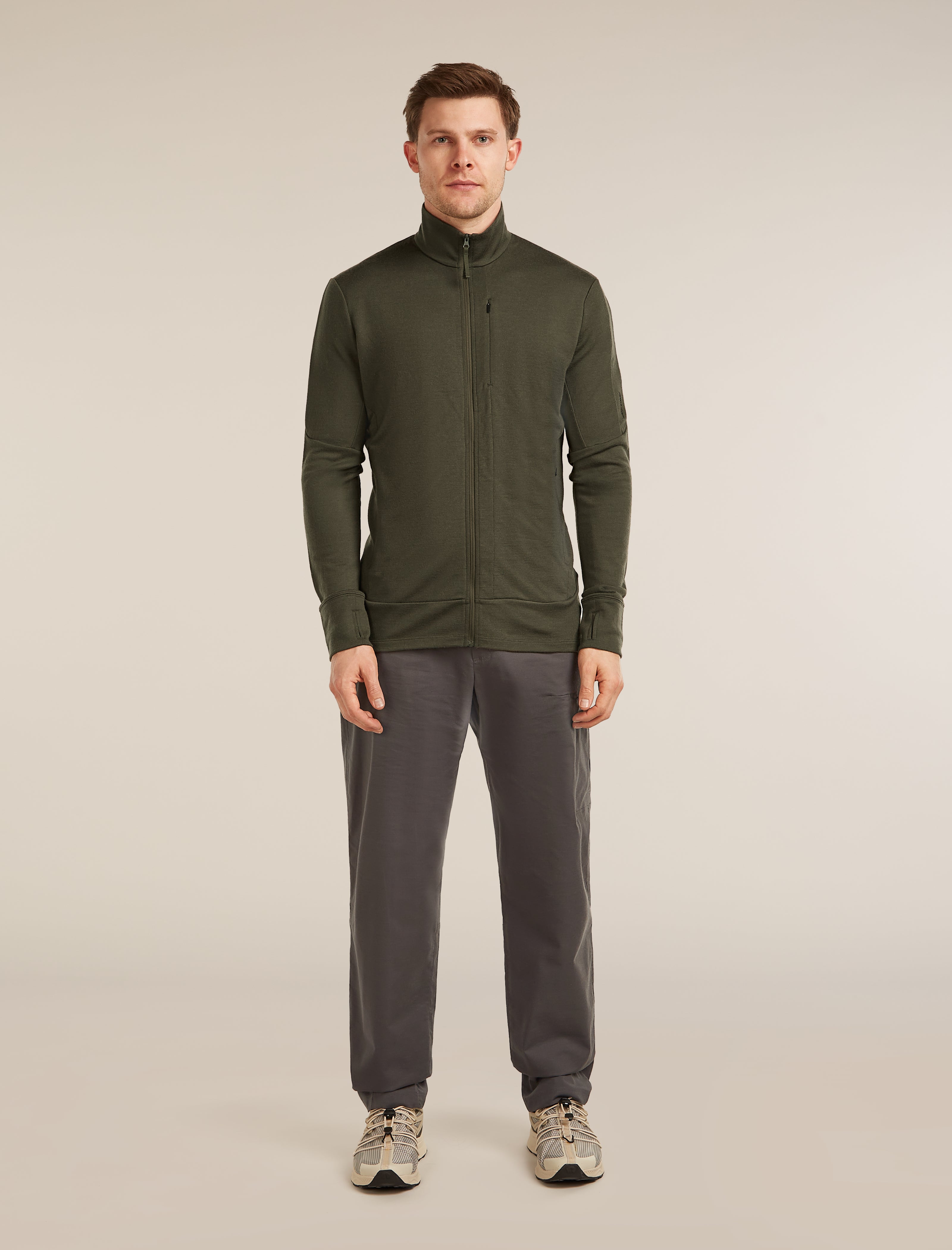 Men Merino 260 Quantum Long Sleeve Zip| icebreaker
