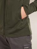 Men's Merino 260 Quantum Long Sleeve Zip Dark Loden - 8