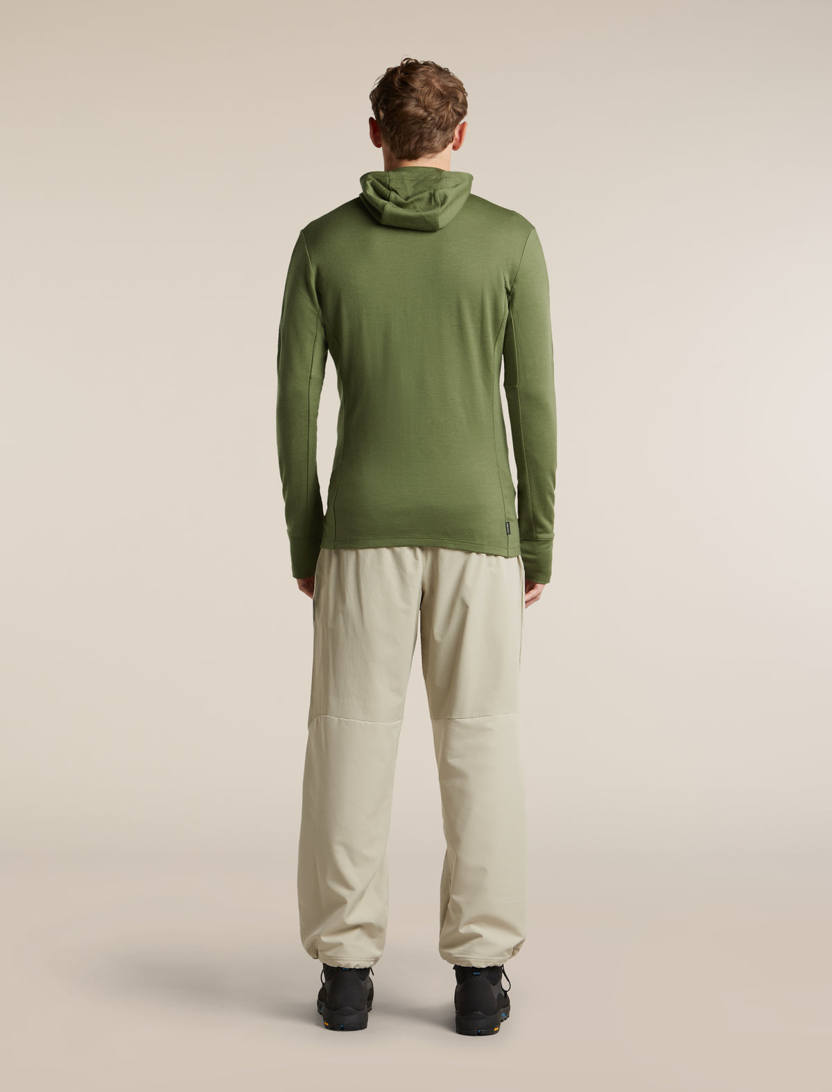 Men's Merino 260 Quantum Long Sleeve Zip Hoodie Sphagnum - 9