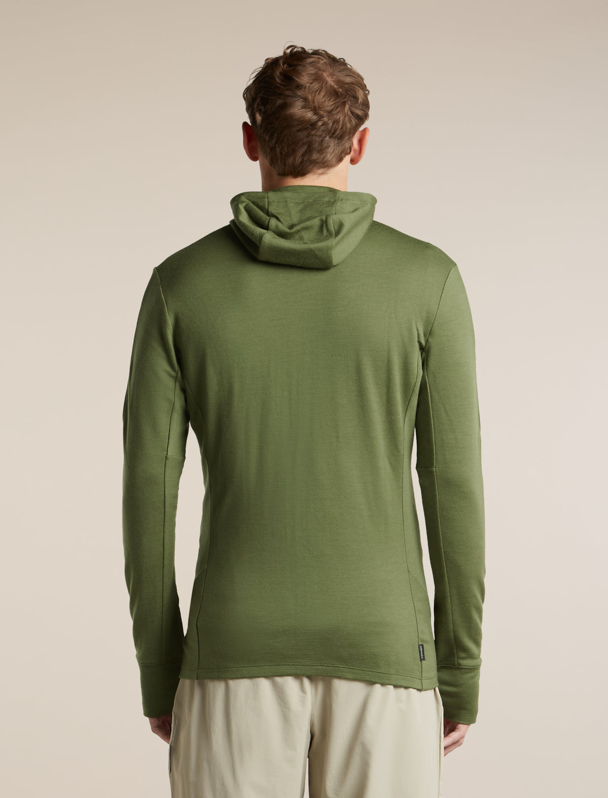 Men's Merino 260 Quantum Long Sleeve Zip Hoodie Sphagnum - 2