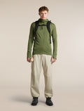 Men's Merino 260 Quantum Long Sleeve Zip Hoodie Sphagnum - 4
