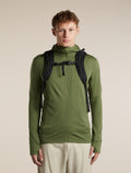 Men's Merino 260 Quantum Long Sleeve Zip Hoodie Sphagnum - 5