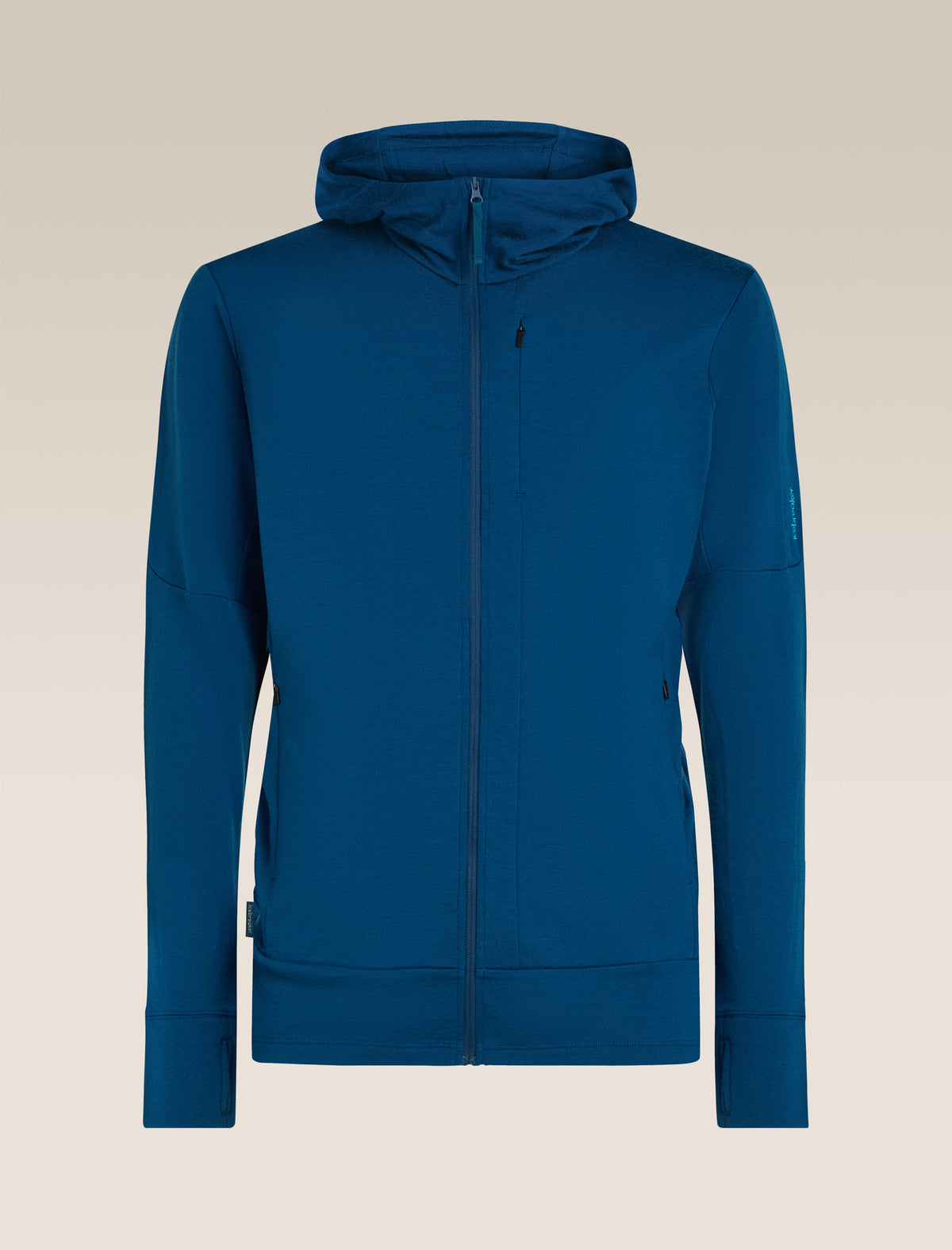 Haut à capuchon à glissière 260 Quantum en mérinos pour hommes  - 10