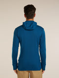 Haut à capuchon à glissière 260 Quantum en mérinos pour hommes  - 2