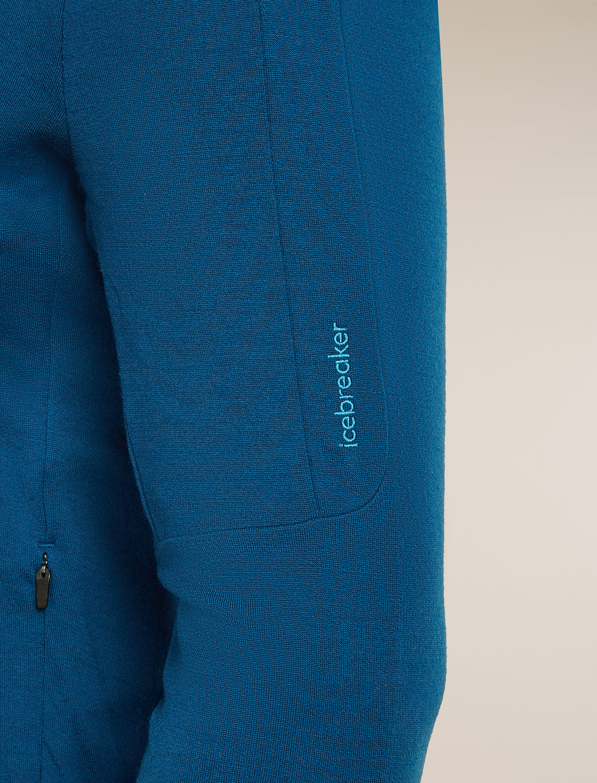 Haut à capuchon à glissière 260 Quantum en mérinos pour hommes  - 5