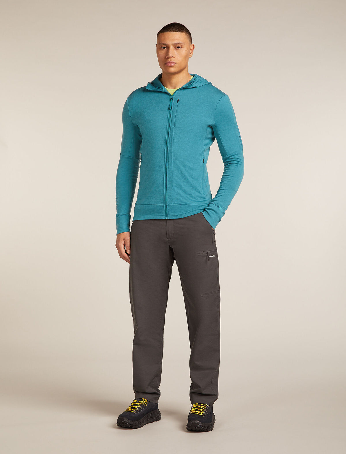 Sweat à capuche zippé 260 Quantum Homme  - 3