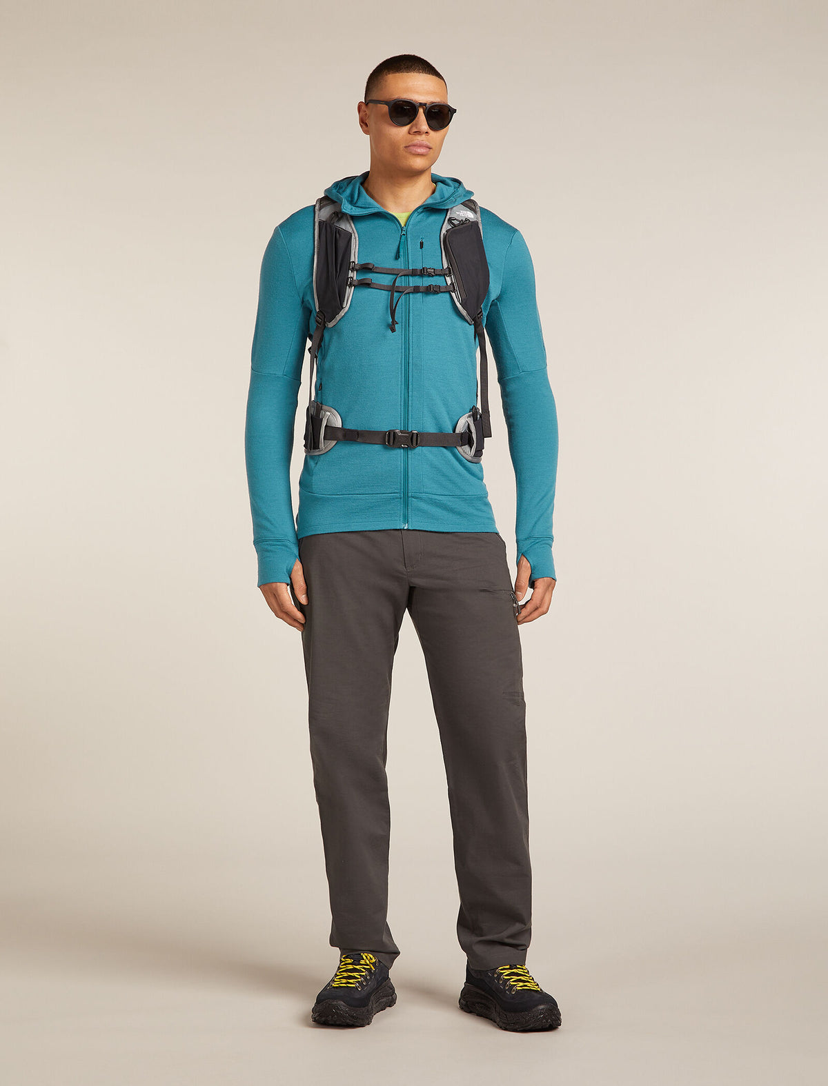 Sweat à capuche zippé 260 Quantum Homme  - 4