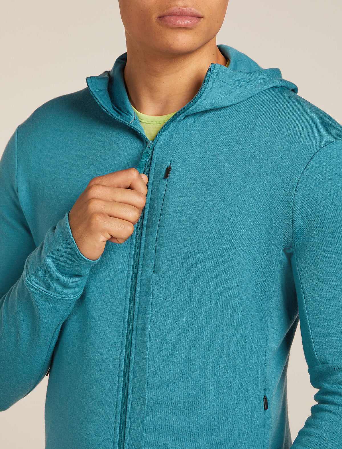 Sweat à capuche zippé 260 Quantum Homme  - 6