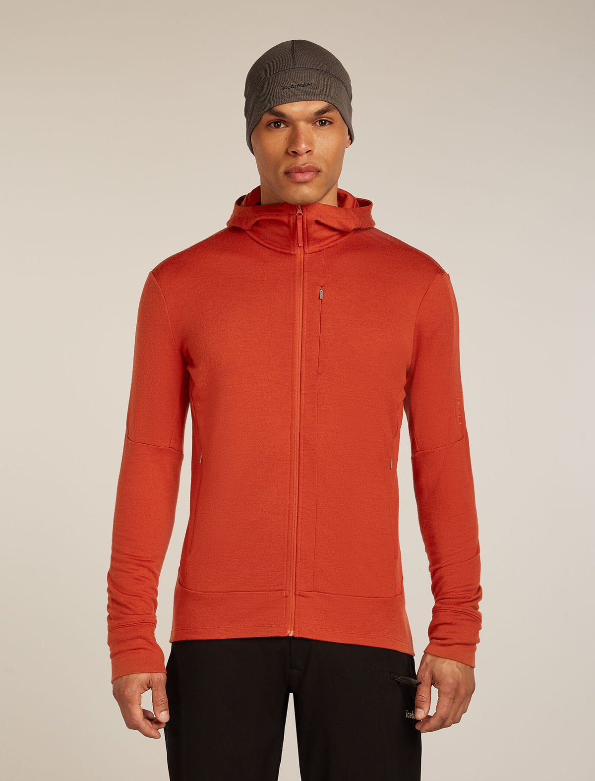 Sweat à capuche zippé 260 Quantum Homme  - 1