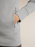 Men's Merino 260 Quantum Long Sleeve Zip Hoodie Proto Grey - 10
