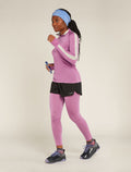 Women's Merino Blend 125 ZoneKnit™ Long Sleeve Half Zip Thermal Top Deco - 4