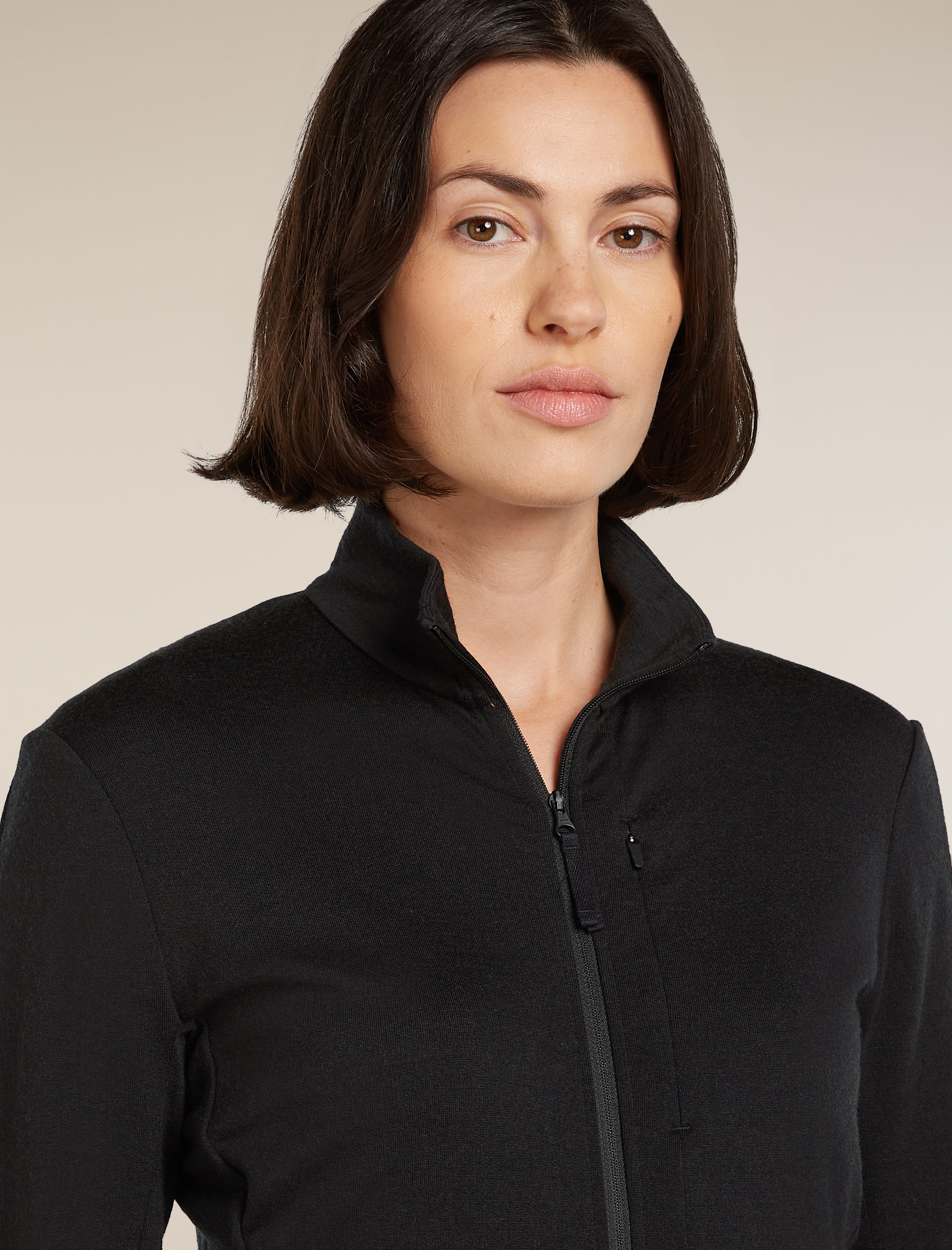 Women's Merino 260 Quantum Long Sleeve Zip Jacket| icebreaker