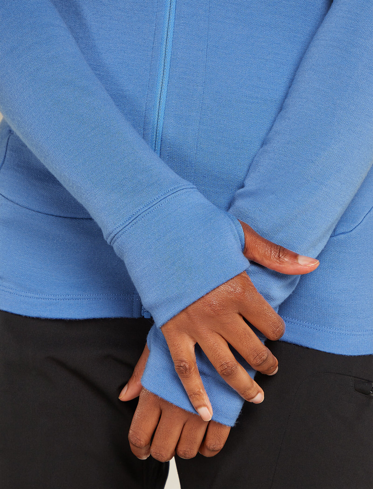 Women's Merino 260 Quantum Long Sleeve Zip Jacket Baja - 7