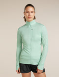 Women's Merino 260 Quantum Long Sleeve Zip Mint - 1