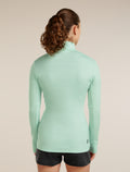 Women's Merino 260 Quantum Long Sleeve Zip Mint - 2