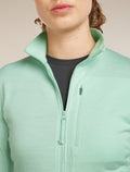Women's Merino 260 Quantum Long Sleeve Zip Mint - 6