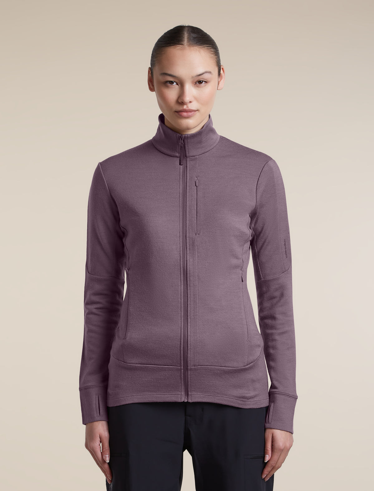 Manteau à glissière 260 Quantum en mérinos en mérinos pour femmes  - 1
