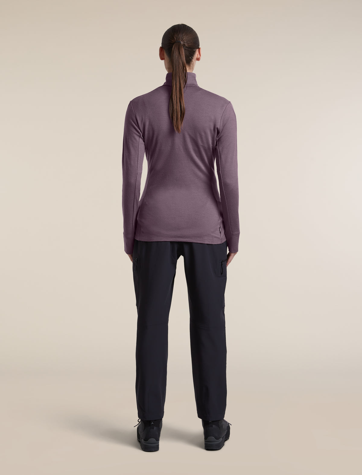 Manteau à glissière 260 Quantum en mérinos en mérinos pour femmes  - 8