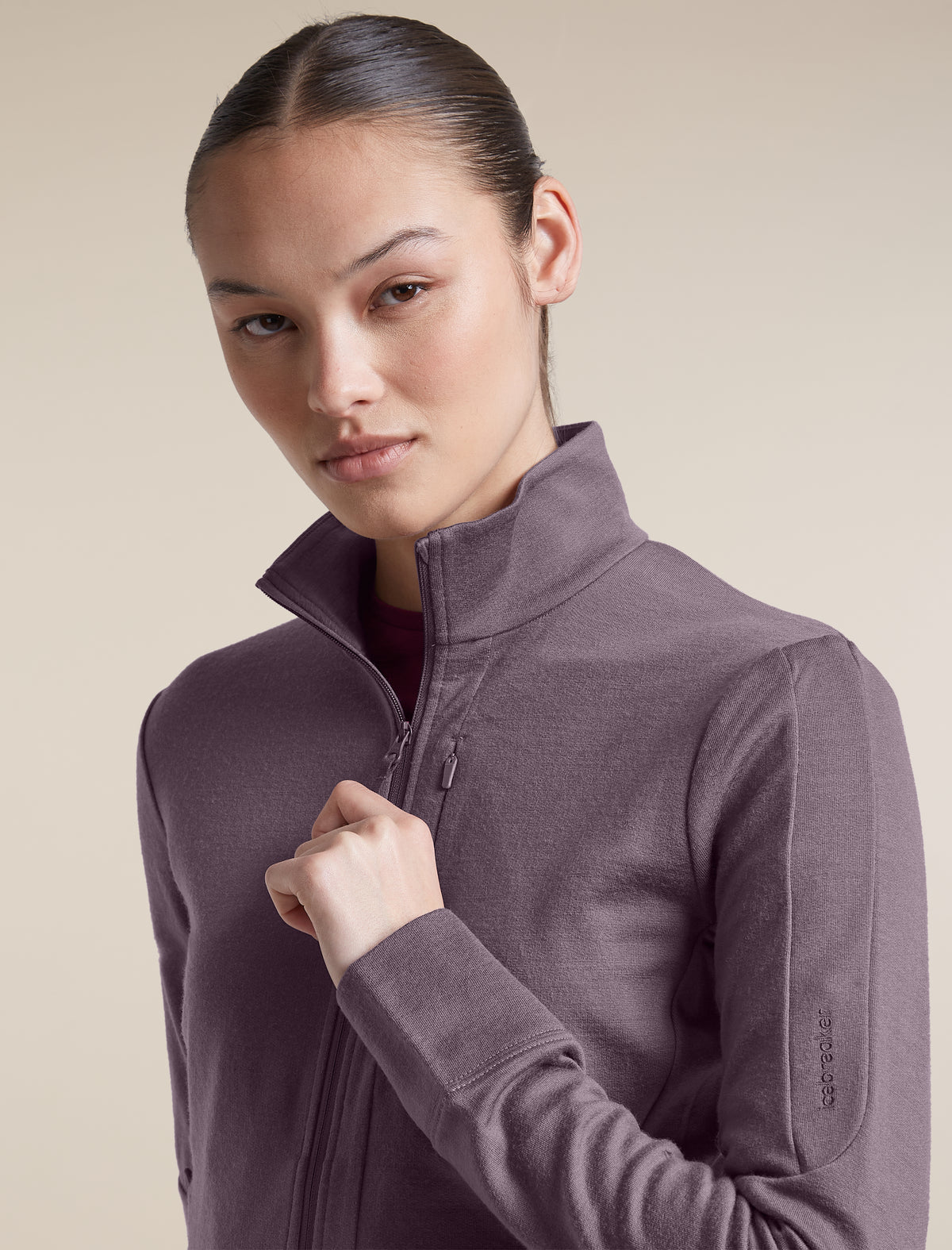 Manteau à glissière 260 Quantum en mérinos en mérinos pour femmes  - 6