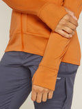 Women's Merino 260 Quantum Long Sleeve Zip Hoodie Ray - 7
