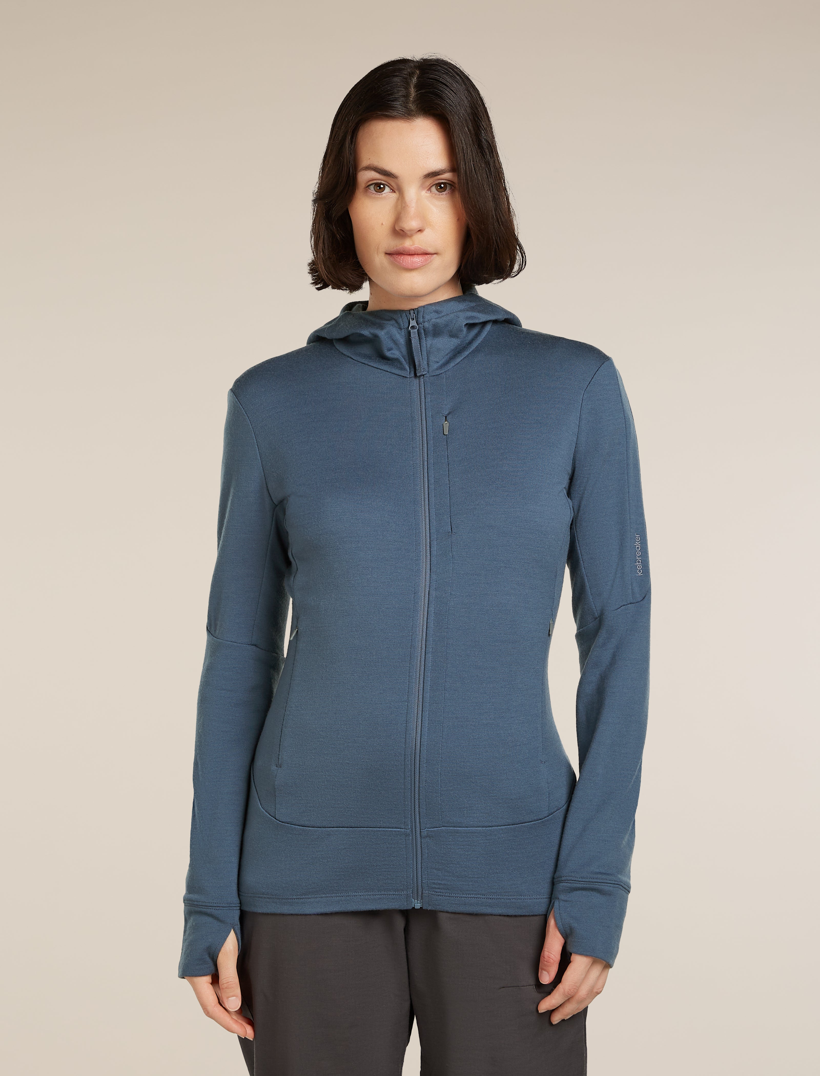 Quantum Hoodies & Gloves | Wool Zip Hoodie | icebreaker