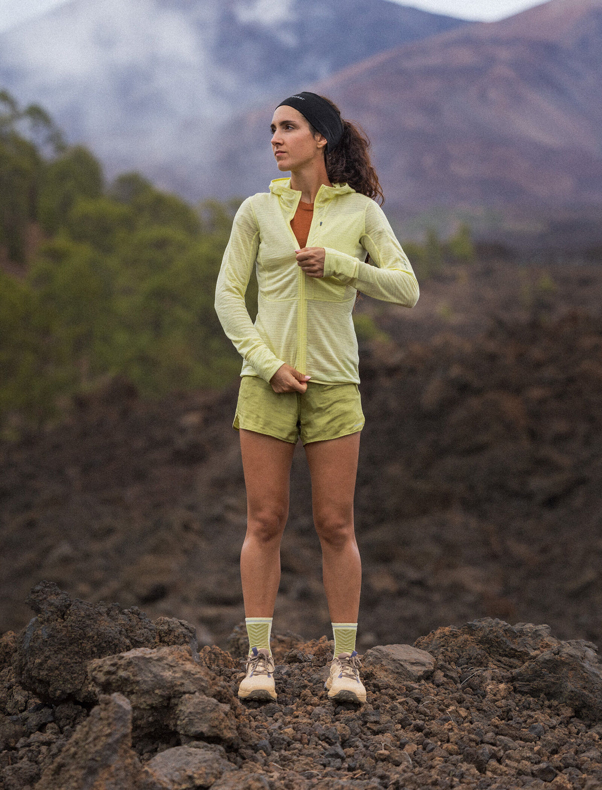 Haut à capuche, manches longues et glissière 200 RealFleece™ Descender en mélange de mérinos Women's  - 4