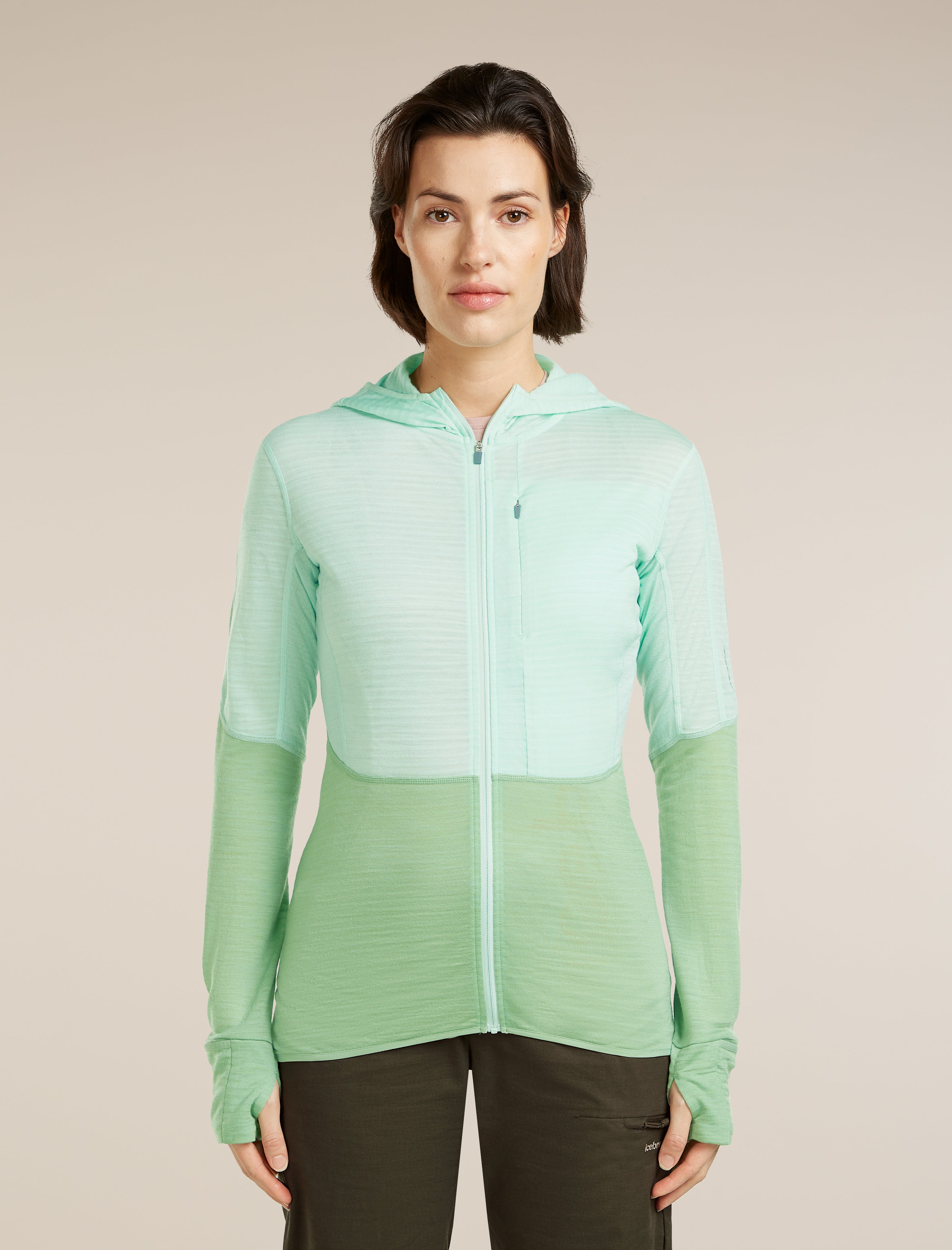 Women Merino Blend 200 RealFleece™ Descender Long Sleeve Zip