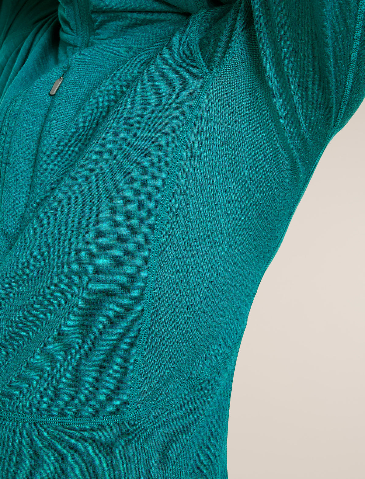 Haut à capuchon à glissière 200 Realfleece™ Descender en mélange de mérinos pour femmes  - 11