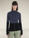 Haut à capuche, manches longues et glissière 200 RealFleece™ Descender en mélange de mérinos Women's  - 1