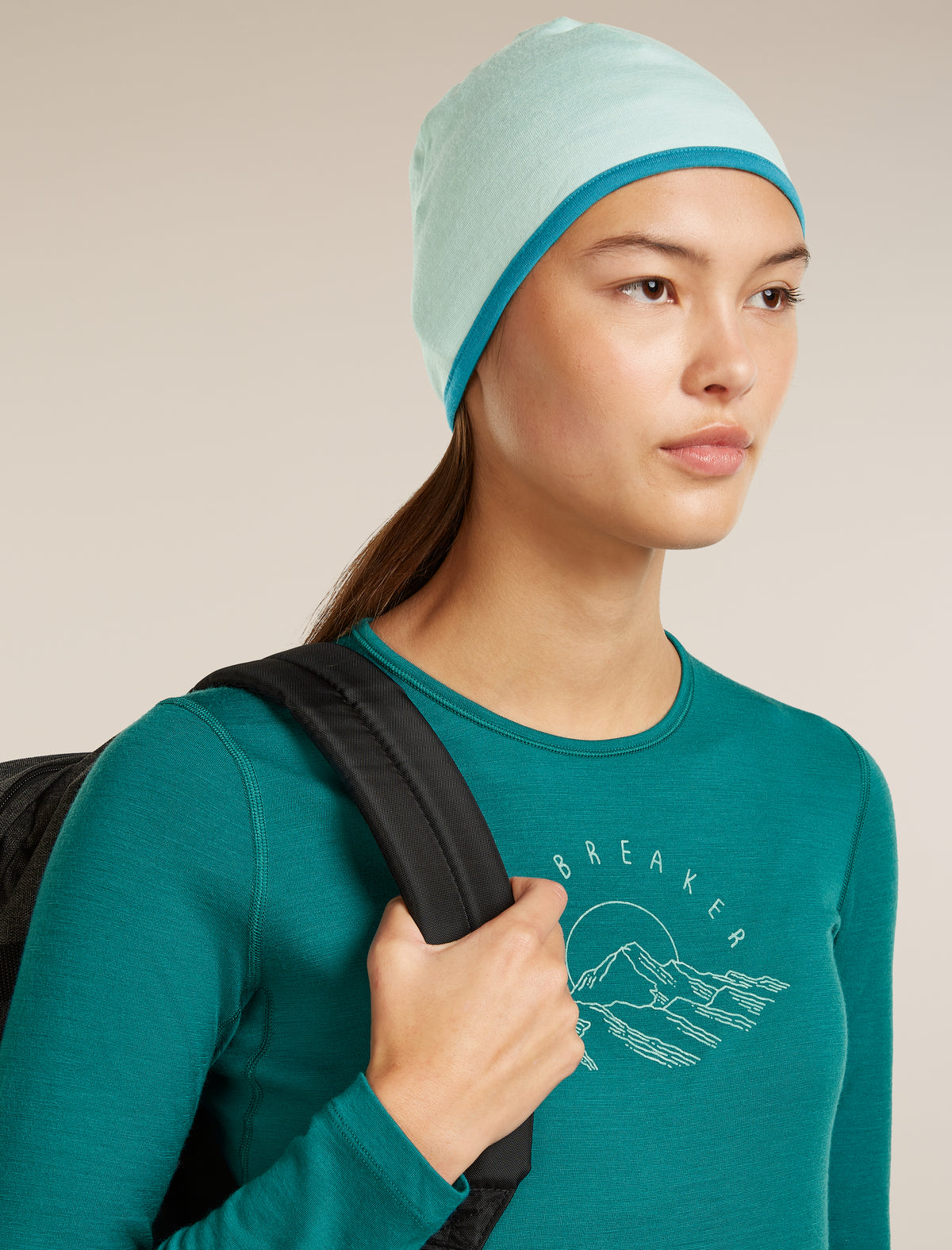 Bonnet de poche unisexe 200 en mérinos  - 6