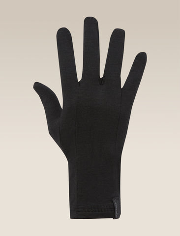 Icebreaker 200 Oasis Glove Liners Black / XL