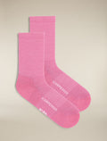 Women's Merino Lifestyle Light Crew Socks Pop/snow - 3
