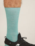 Men's Merino Lifestyle Light Crew Socks Cloud Ray/Snow - 2