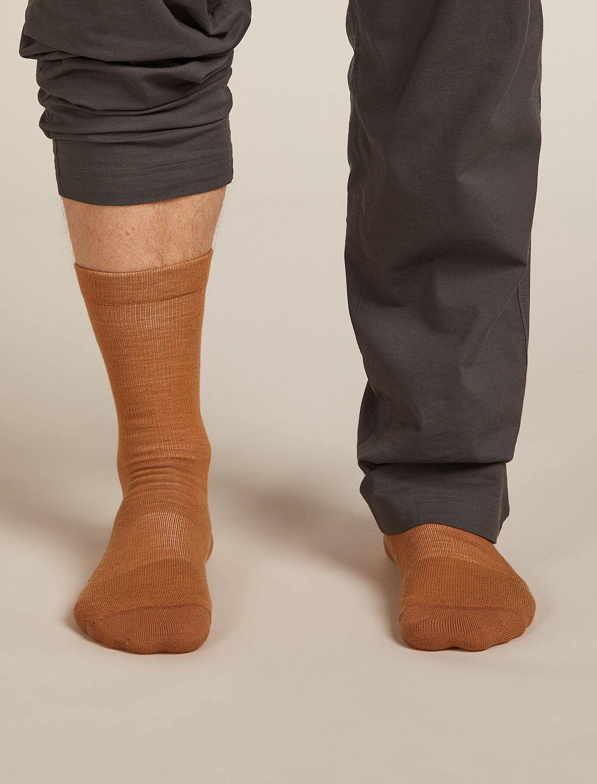 Men's Merino Lifestyle Light Crew Socks Trail/Topaz - 3