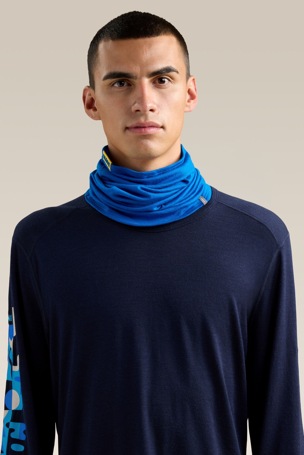 icebreaker Unisex Merino 200 Oasis Chute Ikon Pass Lazurite Unisex - 6