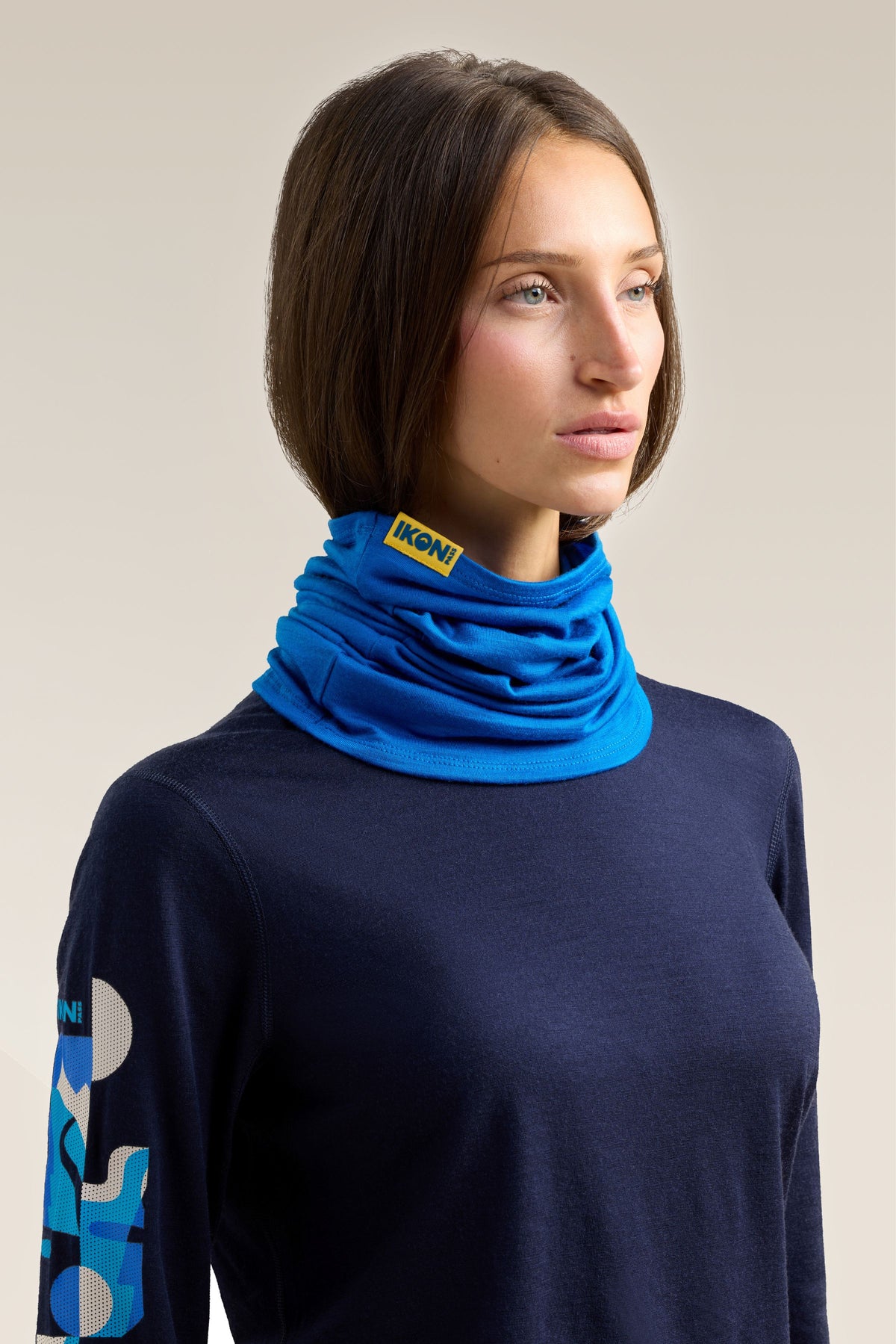 icebreaker Unisex Merino 200 Oasis Chute Ikon Pass Lazurite Unisex - 2