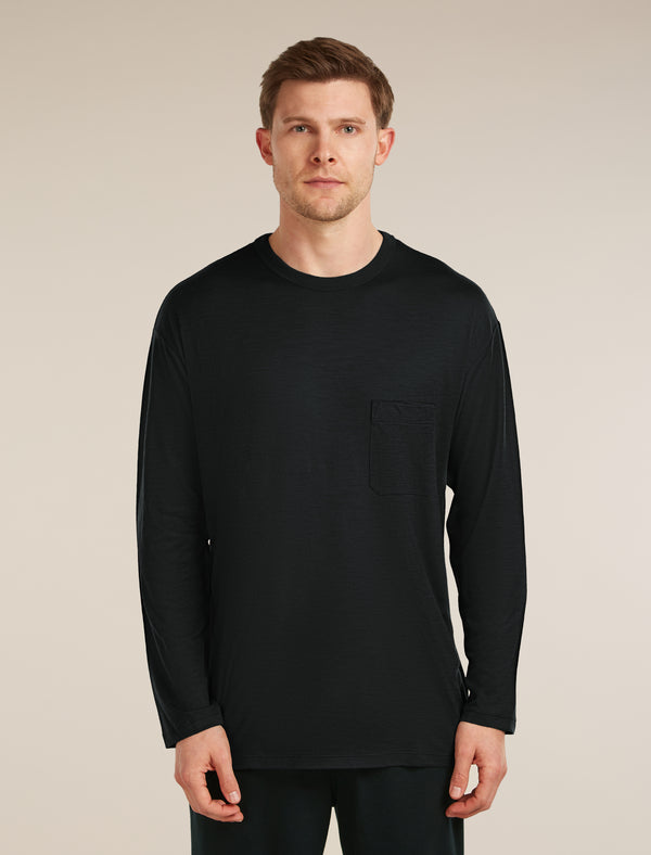 Unisex Merino 150 Long Sleeve Tee Stripe