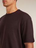 Unisex Merino 150 Short Sleeve Pocket Tee Bittersweet - 4