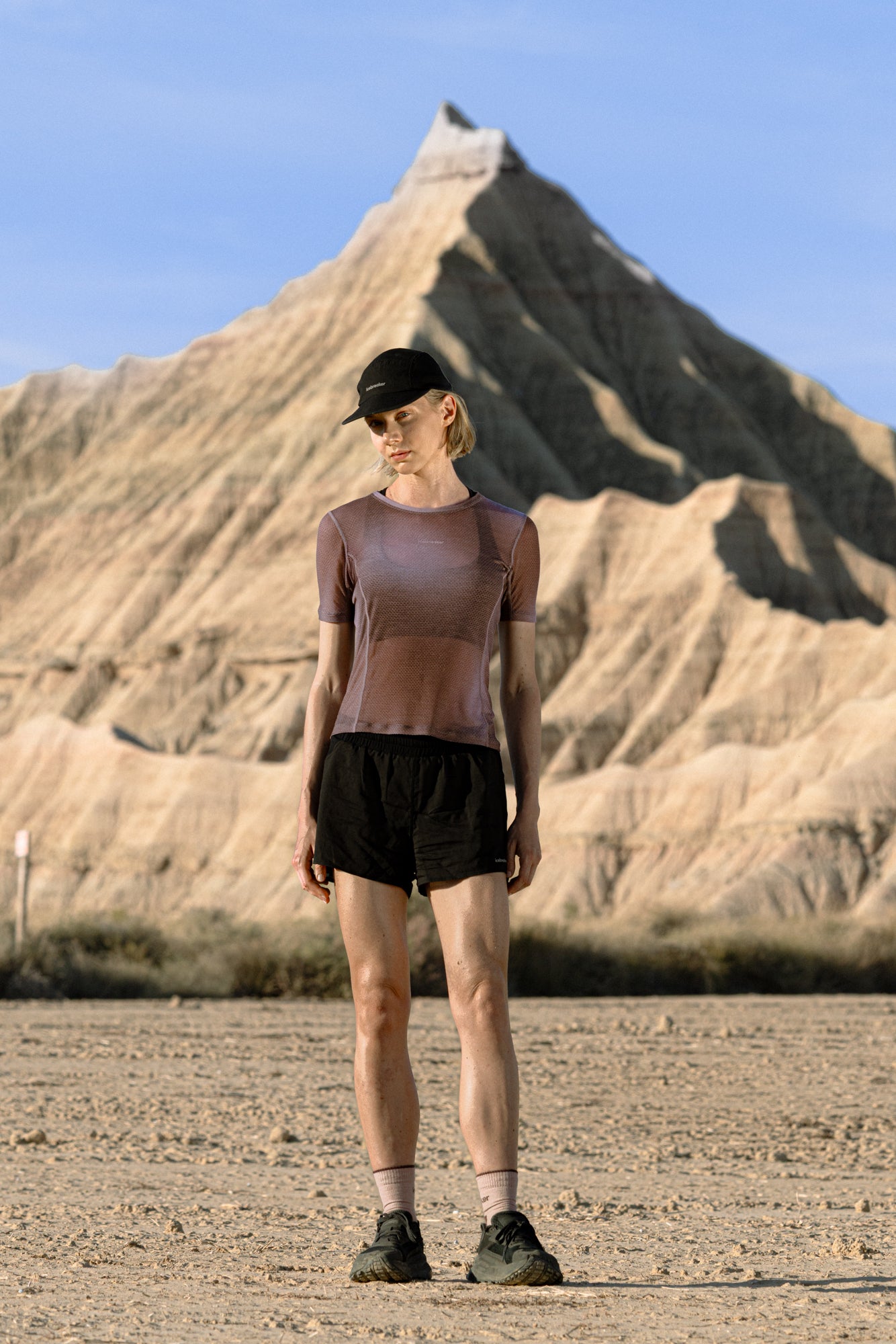 Women's Merino Blend 75 Cool-Lite™ Featherlight™ Short Sleeve Crewe AOP